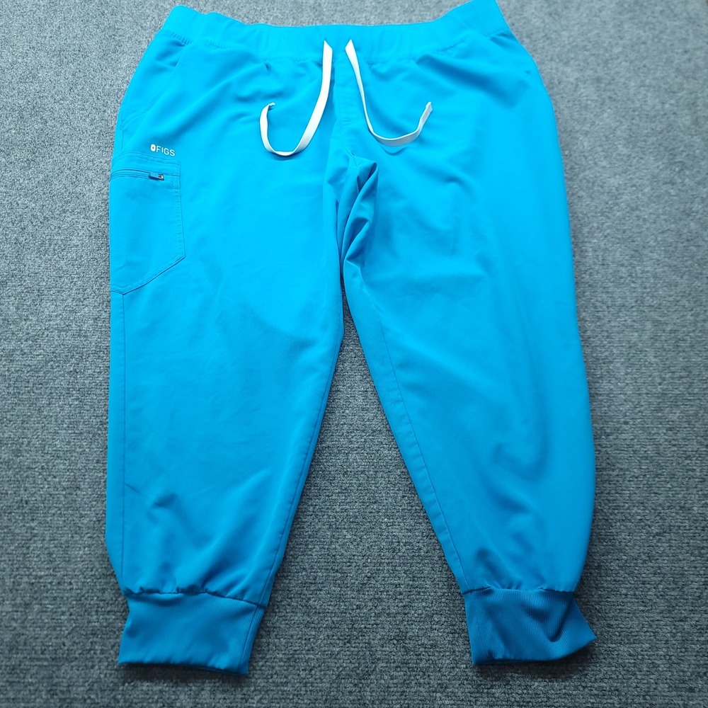 FIGS Technical Collection Blue Jogger Scrub Pants 4XL Petite 1000308